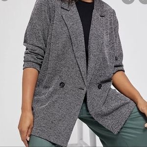 Anthropologie Daniel Rainn Cambridge Knit Blazer